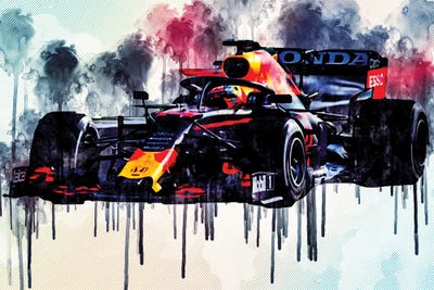 F1 Formula 1 Racing Giant Wall Art Poster Print